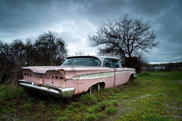 Заброшенные иконы американской мечты брошенные авто, фотограф, фотографии