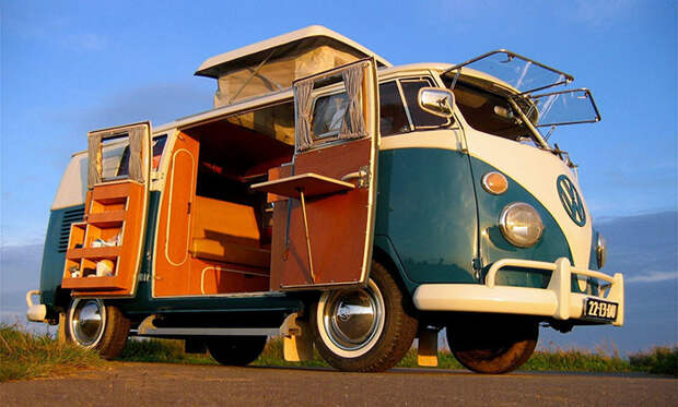 Volkswagen Transporter: любимый хиппимобиль шестидесятых авто, история авто, хиппи