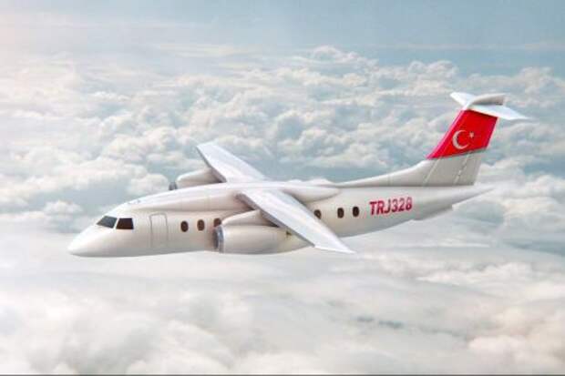 TRJet328, проект Sierra Nevada на основе Dornier 328; рендер