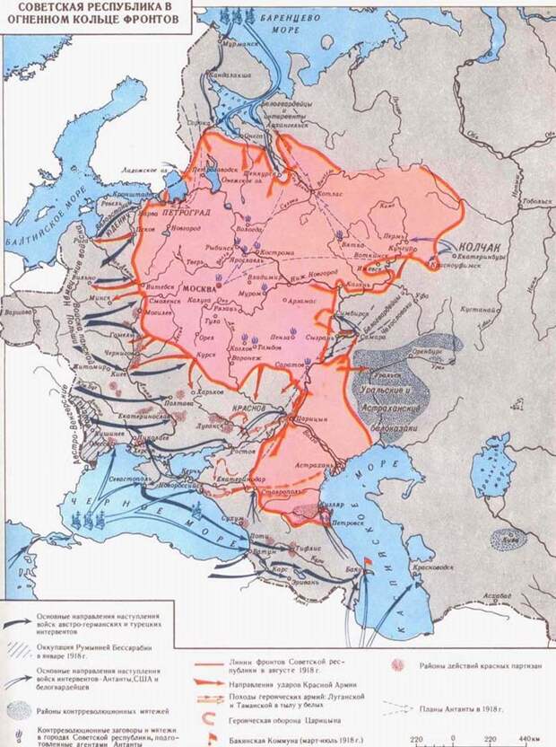 Белым помогал весь мир, и они проиграли. Красным - никто