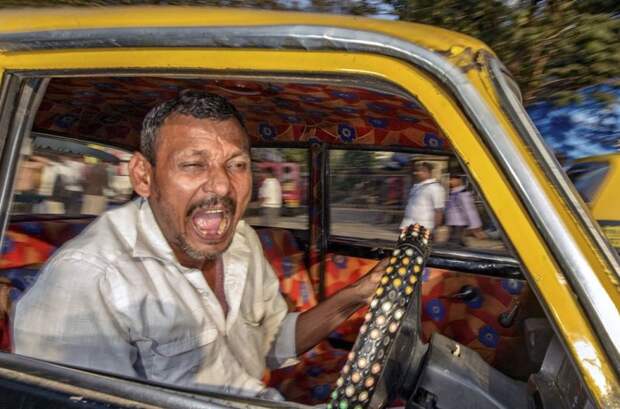 Фотографии таксистов в Мумбаи такси, таксист, фотопроект