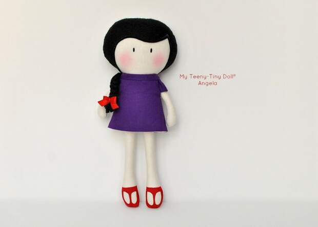 Мой Тини-Крошечный Кукла ® Ангела / 11 "кукла ручной работы Кука вас Некоторые Лапша ®