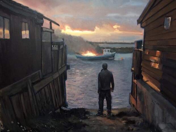 Британский художник. Kevin Day Kevin Day