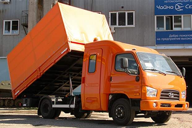 Hyundai HD-78 с двухрядной 7-местной кабиной Hyundai HD-78 с двухрядной 7-местной кабиной авто, автозавод, завод
