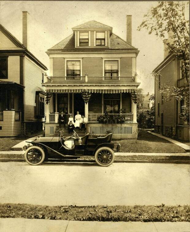 1909 - 1910 Cadillac Demi-Tonneau винтажные фото, история, олдтаймер, ретро, ретро авто, ретро фото, старина, фото