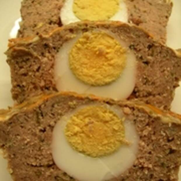 Мясной рулет с яйцом 2