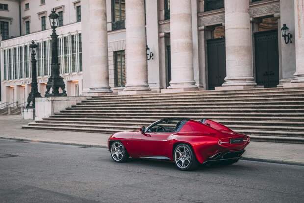 Редкий суперкар Alfa Romeo Disco Volante Spyder