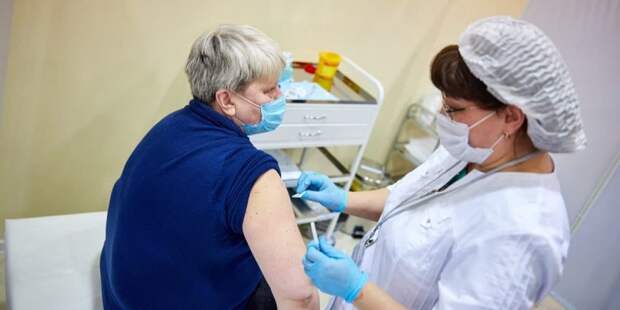Сделать прививку в ГУМе смогут до 5 тыс человек в день Фото: М. Денисов mos.ru