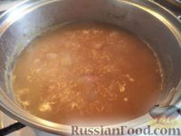 Фото приготовления рецепта: Суп-пюре из фасоли и чечевицы - шаг №4