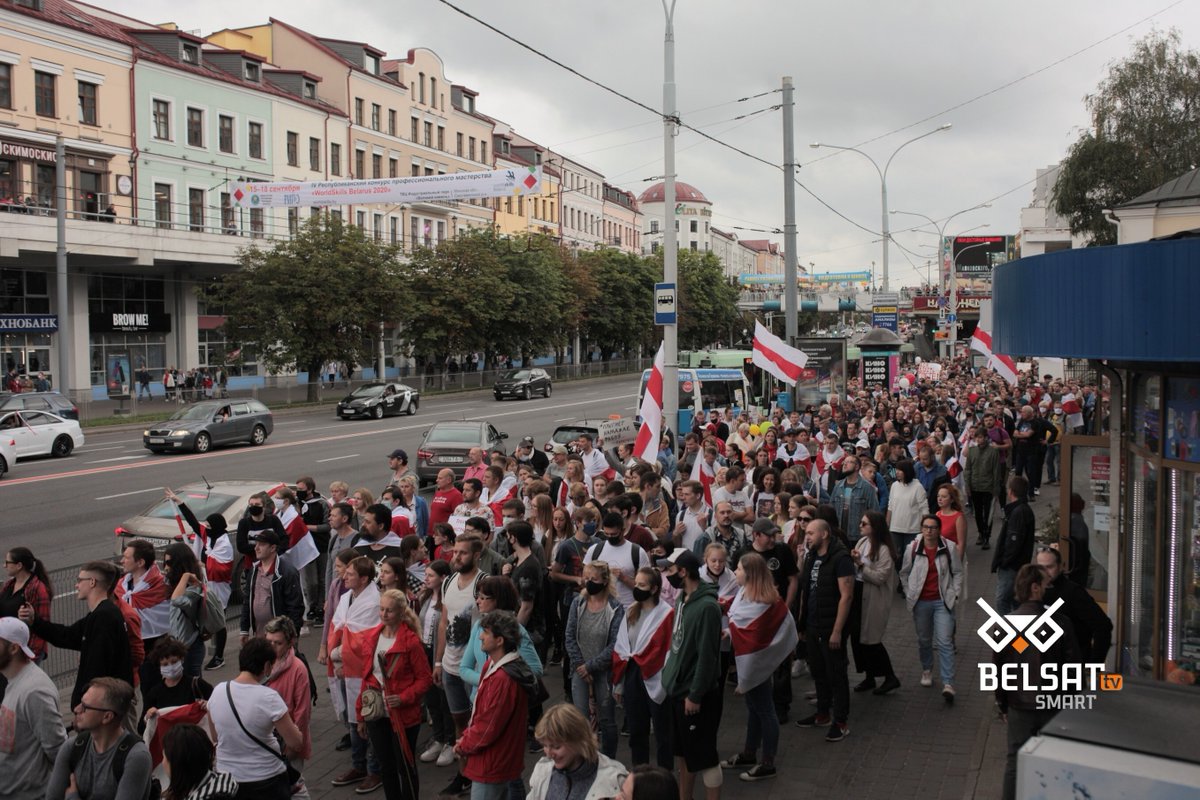 Митинг в Минске 05.09.2020