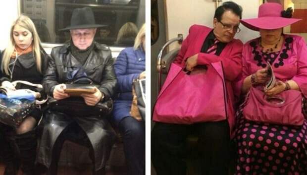 22 стильных пассажира метро Санкт-Петербурга