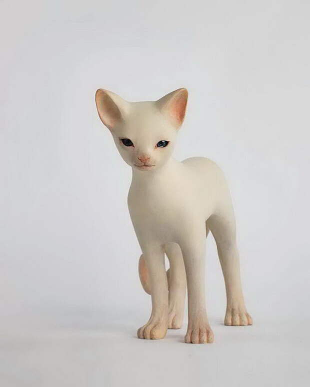 Белые скульптуры Yoshimasa Tsuchiya