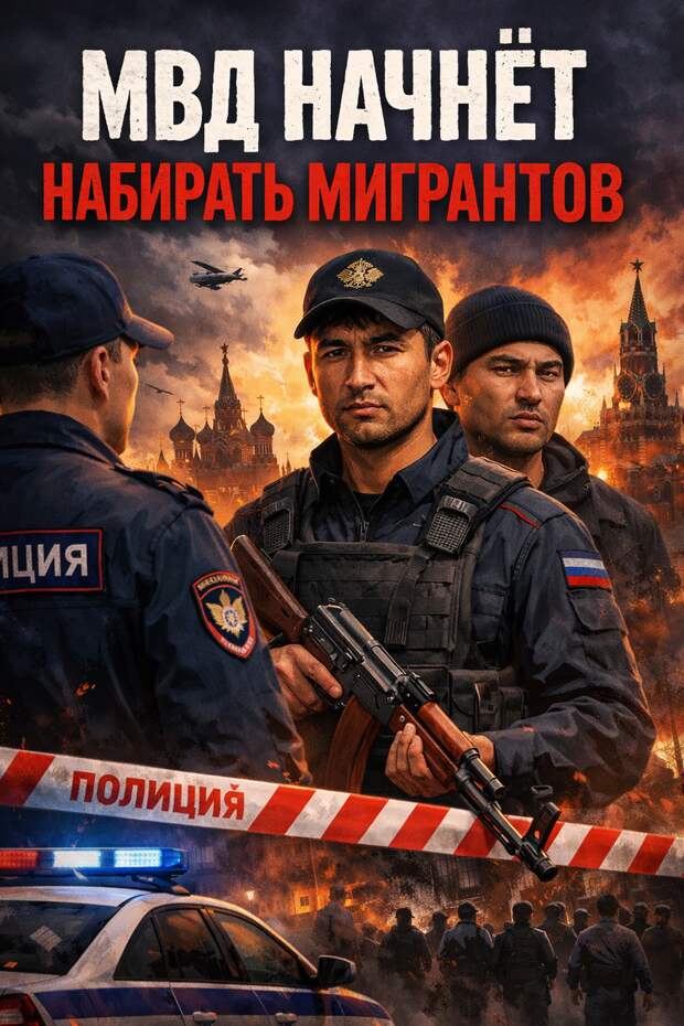 Мигранты в погонах: спасение для МВД или бомба замедленного действия? Колокольцев предлагает набирать на службу мигрантов