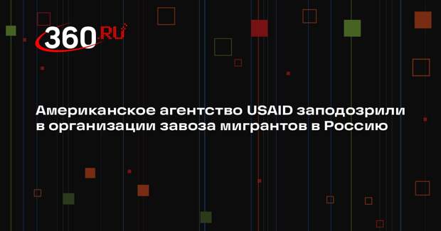 «Царьград»: USAID финансировало организацию завоза мигрантов в Россию