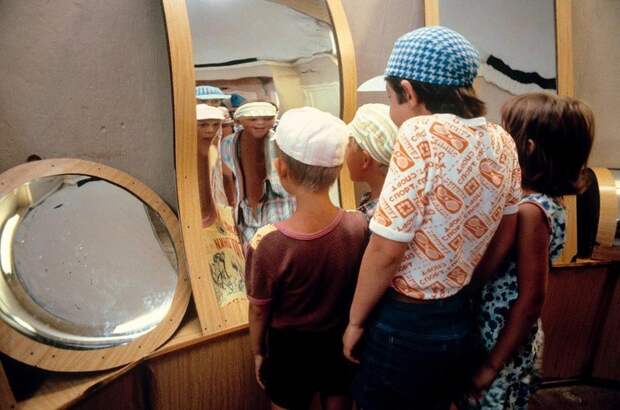 Комната кривых зеркал в Сочи 1981 год, СССР, история, люди, фото