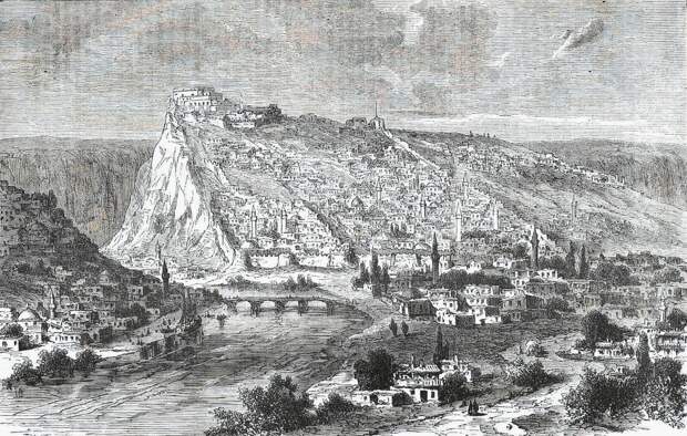 Карс на немецкой гравюре конца XIX столетия