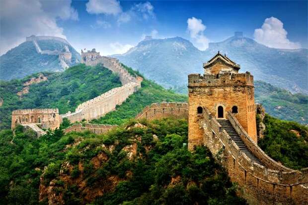 Великая Китайская стена видна из космоса