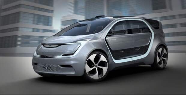 Компания Chrysler анонсировала дебют электрического минивэна Portal Concept 