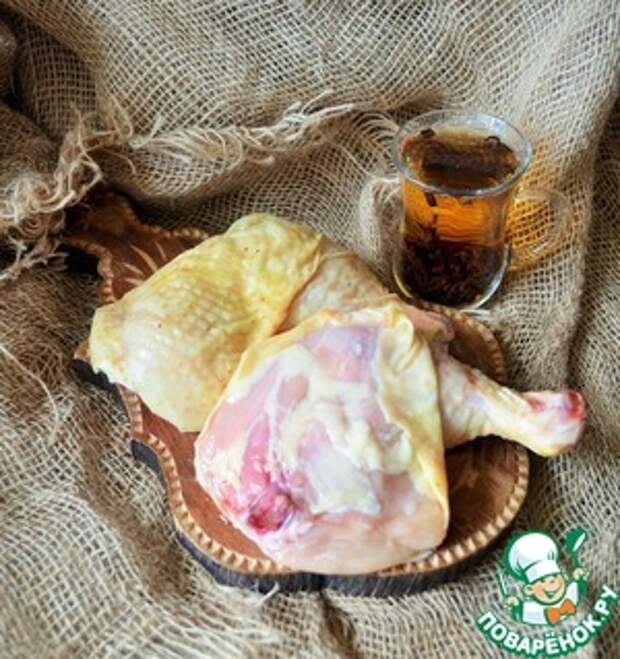 Курица с картофелем Чайная церемония фото