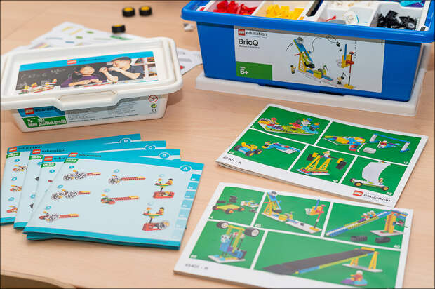Как обеспечить научный подход? Фотообзор нового конструкторского решения lego® Education BricQ Motion 45401