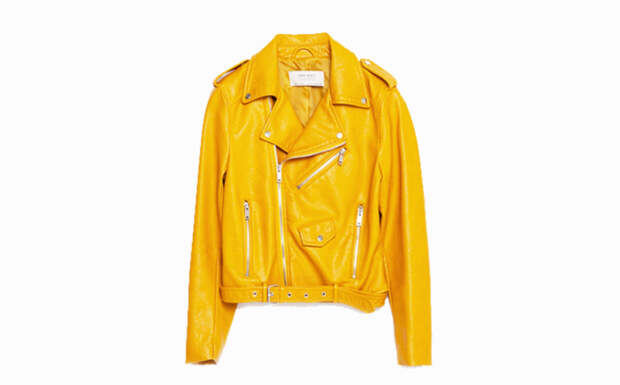 Zara, 4999 руб. модная куртка косуха весна 2016 фото