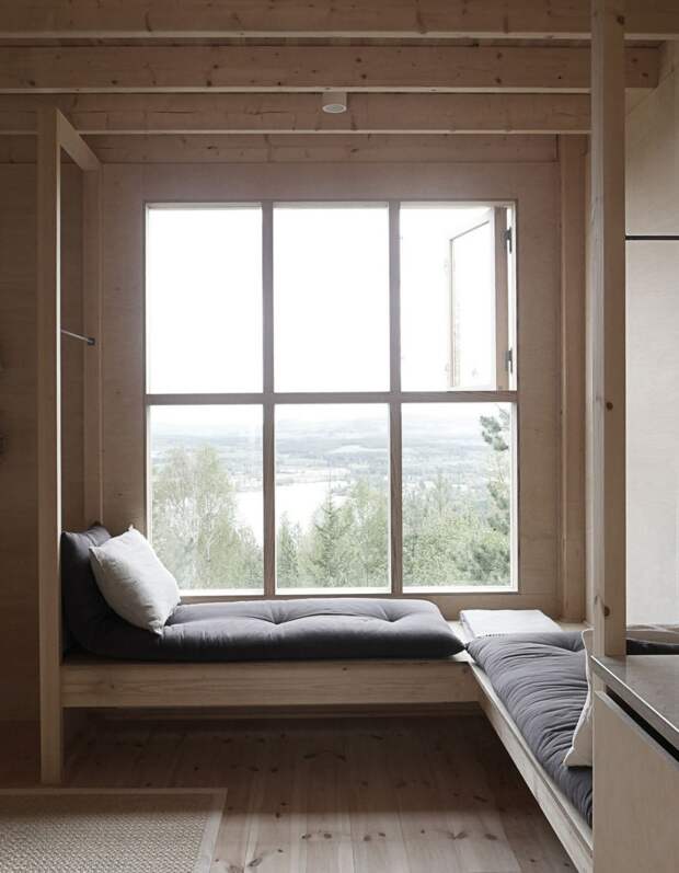 Дом-чердак для отдыха в лесу Швеции