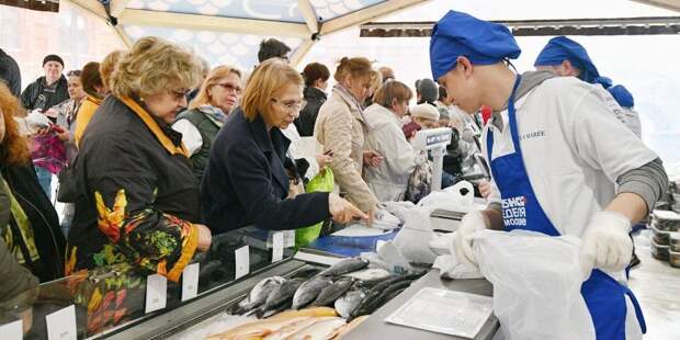 На Коптевском бульваре подают треску и морепродукты