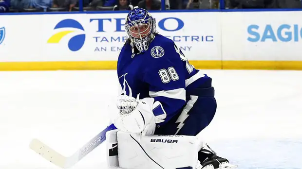 «Мой рецепт — сохранять концентрацию»: Василевский побил рекорд НХЛ для вратарей по количеству побед в календарном году