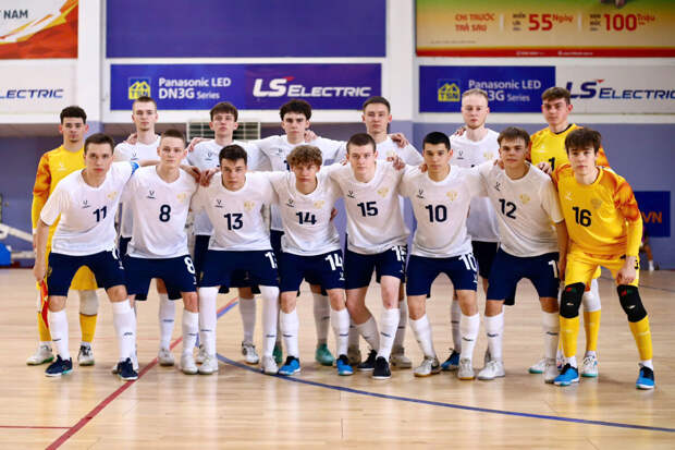 Юношеская сборная России по футзалу обыграла команду Вьетнама