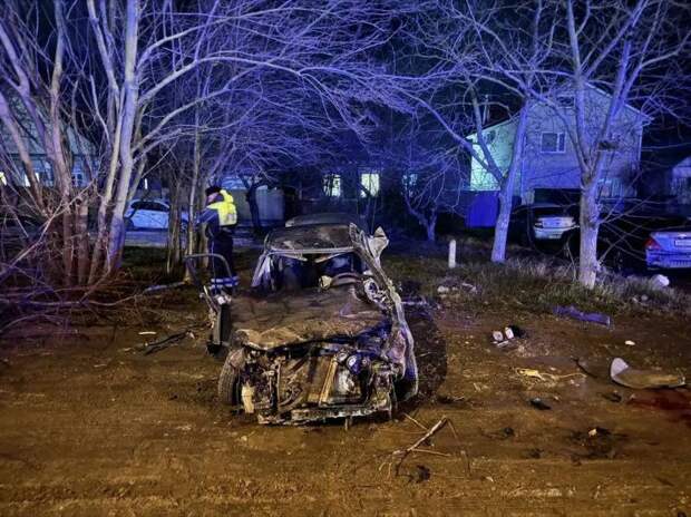 Последняя новогодняя ночь! Юный водитель поспешил на дороге в Краснодарском крае