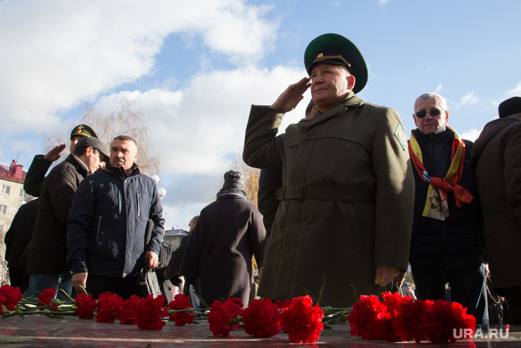 Мемориальный комплекс воинам-зауральцам, погибшим в локальных войнах после реконструкции. г. Курган