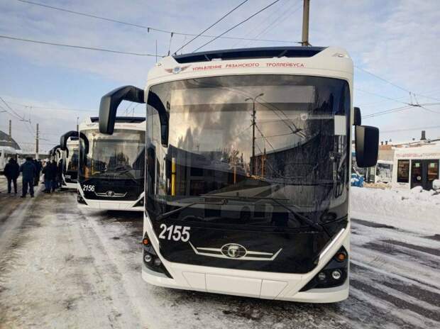 В Рязани временно изменили два троллейбусных маршрута из-за наледи на дороге