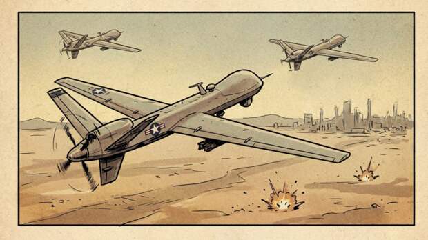 Гриффин: США в ходе ударов по Ирану впервые применили дроны-камикадзе