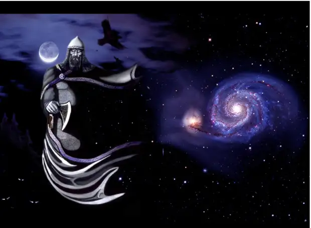 Лики славянских богов. Чернобог