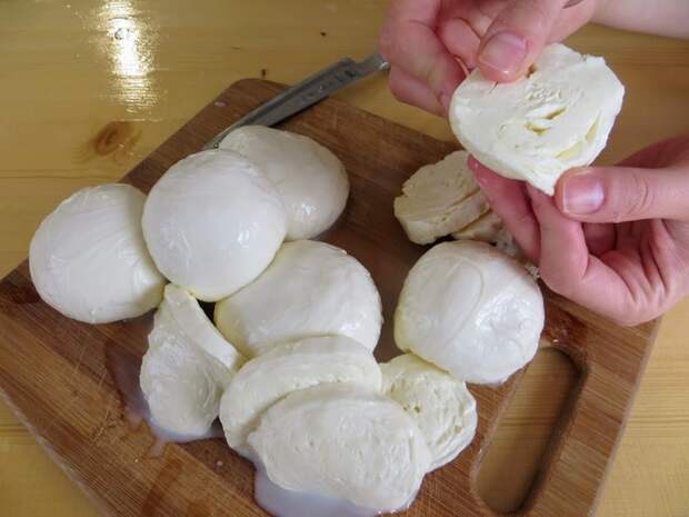 Домашний сыр (моцарелла) Сыр, Сыроделие, Кулинария, Рецепт, Еда, Приготовление, Видео, Длиннопост, Моцарелла, Другая кухня