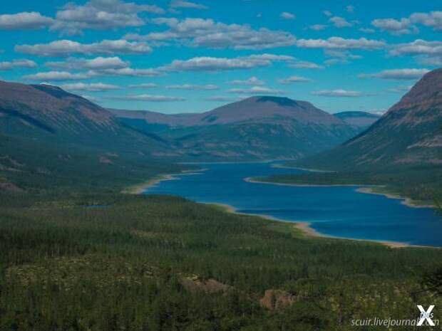 Озеро Дюпкун. Плато Путорана