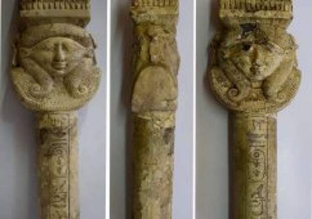В Египте обнаружили предметы культа богини Хатхор (фото)