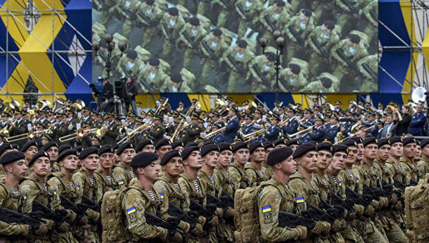 Морская пехота Украины на военном параде по случаю 25-летней годовщины со Дня Независимости Украины в Киеве Морская пехота Украины на военном параде по случаю 25-летней годовщины со Дня Независимости Украины в Киеве