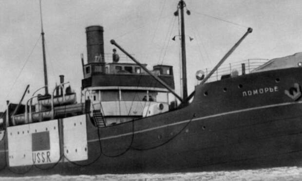 В Белом море обнаружен затонувший советский пароход «Поморье»