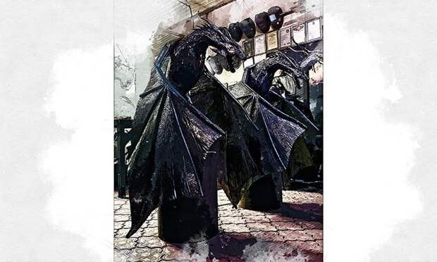 Сказочный дракон Кисуля орловского кузнеца покоряет Санкт-Петербург