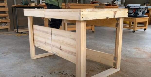 Как сделать деревянный складной стол для дома и дачи
