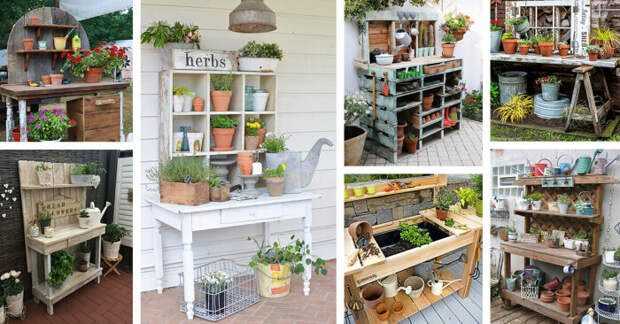 Уголок для садоводства. \ Фото: homebnc.com.