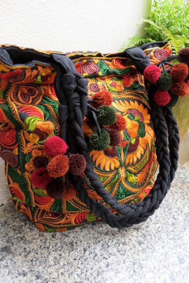 Ethnic Bags - Bohemian style shoulder bags Handbags and tote bags from Thailand on Etsy, $14.99