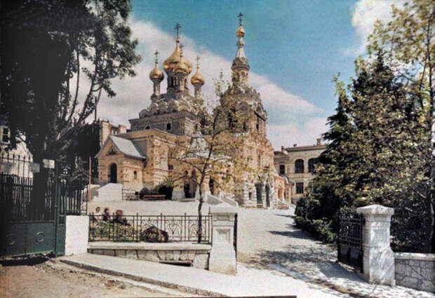Собор Святого Александра Невского. Крым, 1925 год.