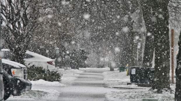 Iowa blizzard