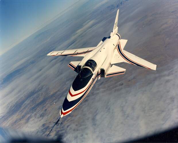X-29 в полете