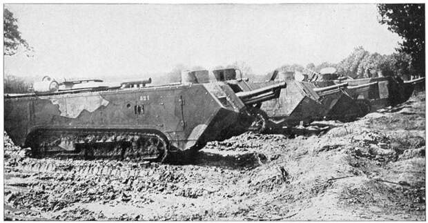 Французский танк Saint-Chamond 