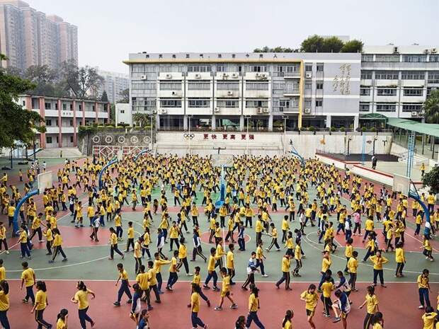 Affiliated Primary School of South China Normal University, Гуаньчжоу, Китай дети, игровые площадки, мир, путешествия, страны