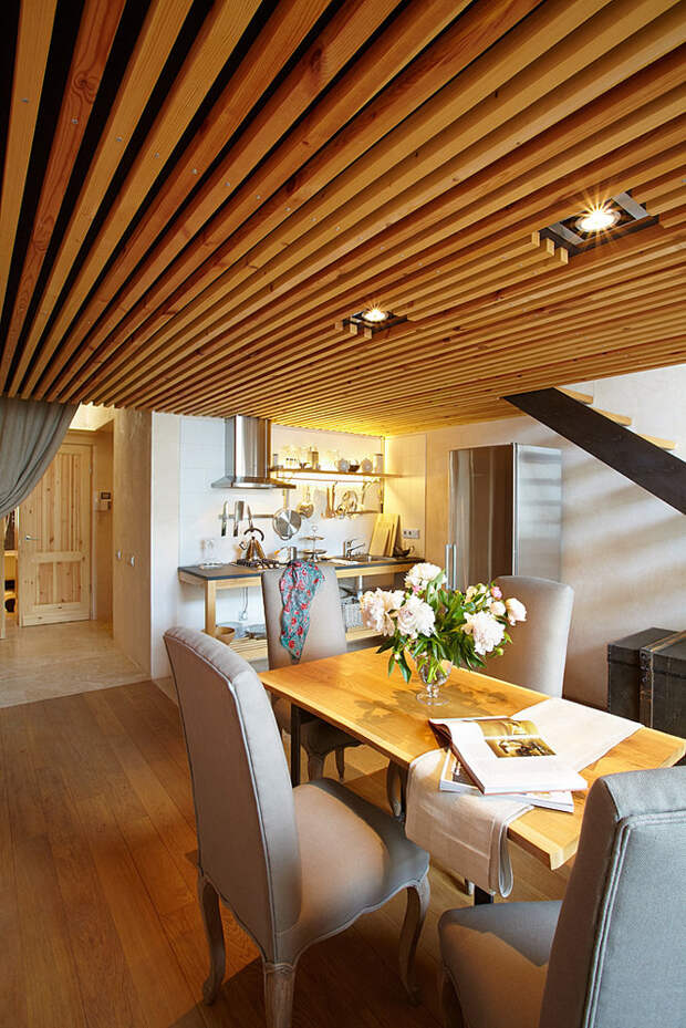 Фотография: Кухня и столовая в стиле Современный, Малогабаритная квартира, Квартира, Дома и квартиры, Проект недели – фото на InMyRoom.ru