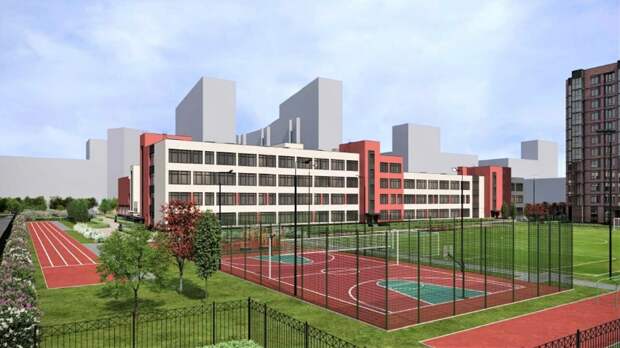 Рядом с Московским шоссе появится школа с бассейном, тиром и сенсорной комнатой